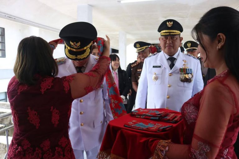 Bupati Minsel Sampaikan Pidato Sambutan Masa Jabatan 2025-2030 di Paripurna DPRD