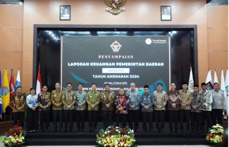 Diserahkan Bupati Iskandar, Pemkab Bolsel Resmi Masukkan LKPD Unaudited 2024 ke BPK-RI