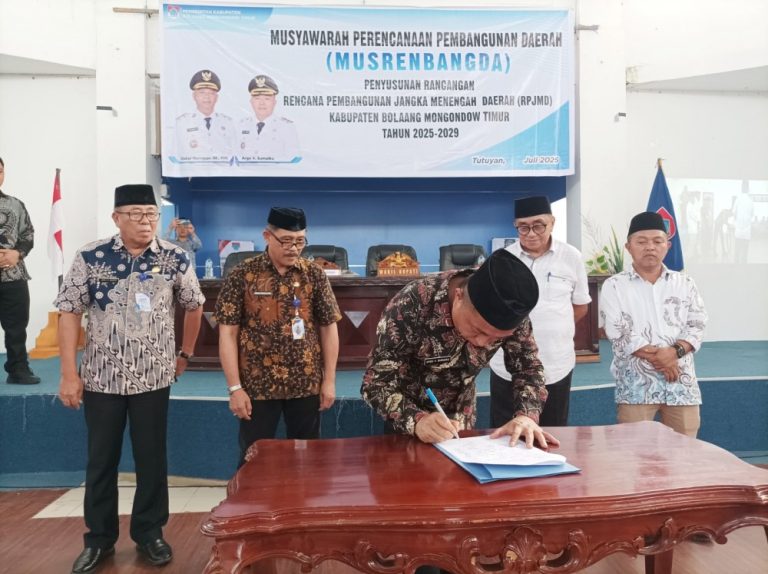 Penyusunan RPJMD 2025–2029 Jadi Langkah Strategis Menuju Boltim Bangkit