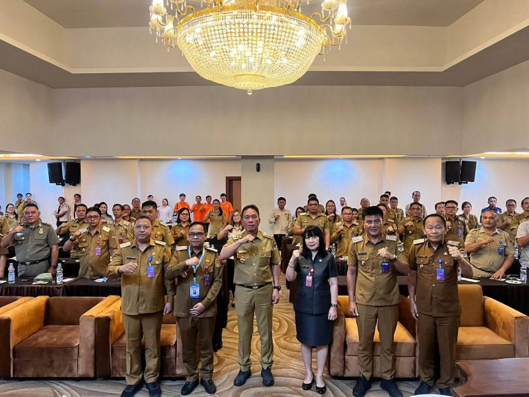 Bupati Minsel Buka FGD Akhir Penyusunan Kajian Risiko Bencana dan Launching Proyek Perubahan
