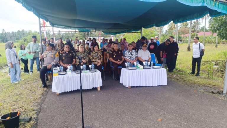 Pulihkan Lahan Eks Tambang, Pemkab Boltim Hadiri Pencanangan Agri Park IAD Kejati Sulut