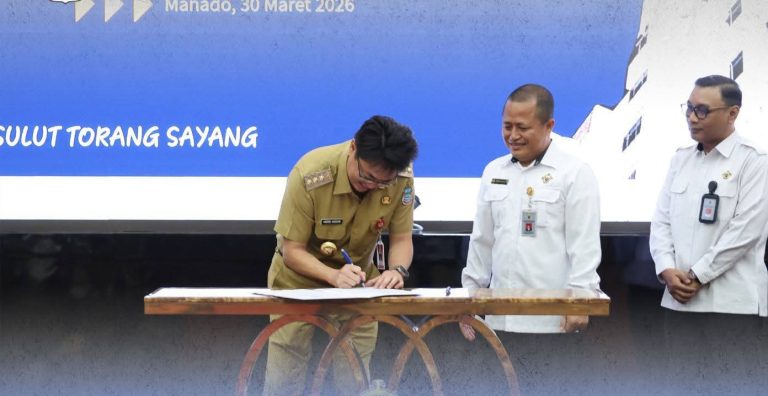 Wali Kota Manado Hadiri Penyerahan LKPD Unaudited 2025 di BPK Sulut