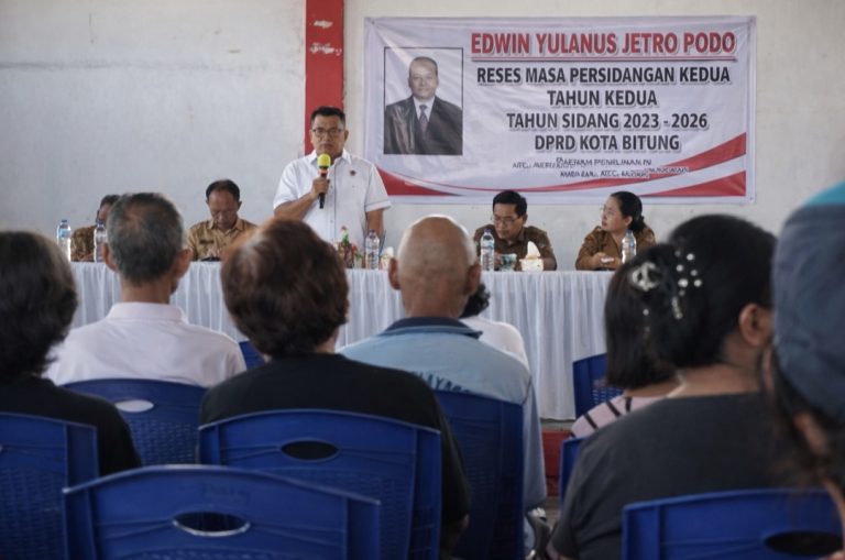 Edwin Podo Jemput Aspirasi Warga saat Reses di Aertembaga