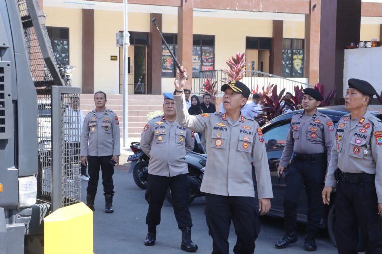 Antisipasi Karhutla, Kapolres Irwanto Turun Tangan Pastikan Armada AWC Siap Tempur