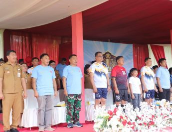 Kapolres Mitra Cup 2026 Resmi Bergulir, Bupati Ronald Kandoli Kirim Pesan Keras: Sepak Bola Jangan Jadi Arena Konflik