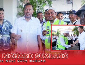 Wawali Richard Sualang Serahkan Rompi Resmi, Juru Parkir Manado Kini Punya Identitas Jelas
