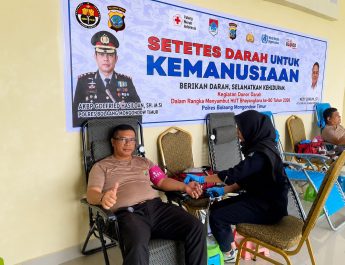 Sambut Hari Bhayangkara ke-80, Polres Boltim Donorkan 41 Kantong Darah untuk Kemanusiaan
