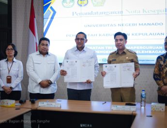 Bukan Sekadar Teken MoU! Bupati Michael Thungari Pasang Target Besar, Sangihe Siap Berubah Bersama UNIMA