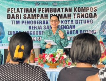 TP PKK Bitung Dorong Sampah Organik Jadi Produk Bernilai