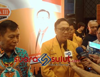 Konferensi Pers Usai Pelantikan, Apriano Ade Saerang: Hanura Sulut Siap Bersaing & Berkolaborasi 5 Tahun ke Depan