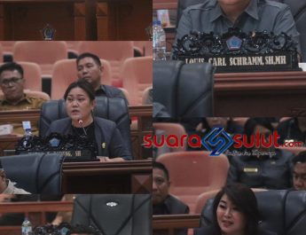 Rapat Paripurna, Lima Fraksi DPRD Sulut Setujui Dua Ranperda Lanjut Dibahas