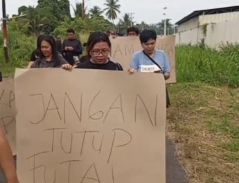 Dampak Polemik PT Futai, Ratusan Karyawan Turun Jalan Minta Solusi