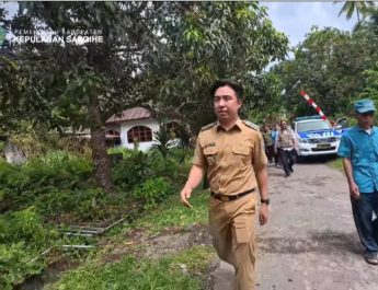 Bupati Michael Thungari Turun Langsung, Logistik dan Layanan Kesehatan Dipercepat Pasca Gempa