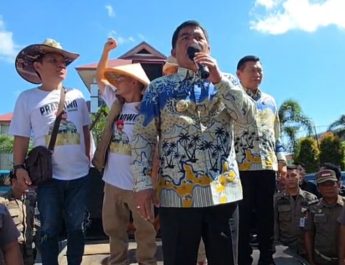 Dari Atas Mobil Aksi, Gubernur Sulut Buka Suara Soal WPR, IPR dan Program Prabowo