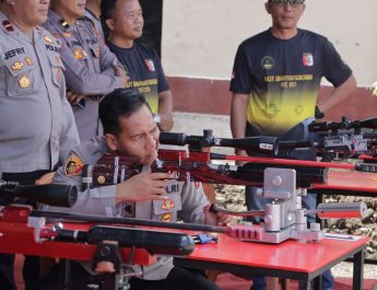 Semarak Hari Bhayangkara ke-80, Kapolres Kotamobagu Resmikan Lapangan Tembak MOTABI dan Buka Kejuaraan Menembak 2026