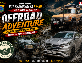 Stupid Garage dan IOF Bitung Siap Harumkan Nama Daerah di Bhayangkara Offroad Adventure Palu