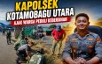 Semangat Gotong Royong di Pasar Genggulang, Kapolsek Kotamobagu Utara Ajak Warga Peduli Kebersihan