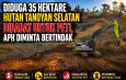 Diduga 35 Hektare Hutan Tanoyan Selatan Kawasan Jalur 7 Dibabat untuk PETI, Warga Desak APH Bertindak