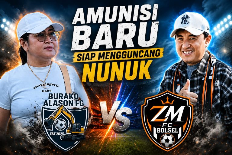 Benteng Burako Alason Diuji Mesin Gol ZM FC Bolsel! Semifinal TCL 2026 Dipastikan Membara, Amunisi Baru Siap Mengguncang Nunuk