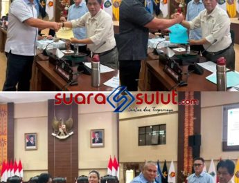 Sepakat! Ranperda Pertanggungjawaban APBD Sulut 2025 Lolos di Paripurnakan, 5 Fraksi Titip Catatan
