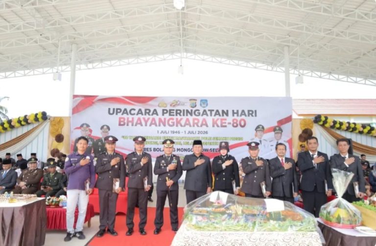 Hari Bhayangkara ke-80, Wabup Bolsel Tegaskan Sinergi Jadi Benteng Keamanan Daerah