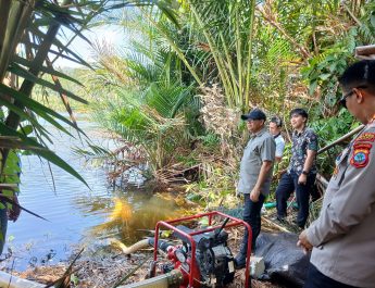 El Nino Mengancam Air Bersih, Plt Bupati dan Kapolres Sitaro Cek Langsung Mata Air Danau Kapeta