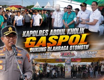 Kapolres Abdul Kholik Gaspol Dukung Olahraga Otomotif, 927 Pembalap Ramaikan Drag Race-Bike Kotamobagu