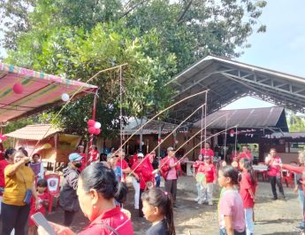 HUT RI ke-81, PDI Perjuangan Bitung Hidupkan Semangat Gotong Royong
