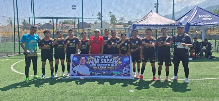 ‎Tak Terkalahkan di 6 Besar, Jurnalis Polres Kotamobagu Sabet Tiket Semifinal Piala Bupati Minut