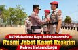 ‎Kapolres Abdul Kholik Pimpin Sertijab, AKP Mahadewa Bayu Sulistyanarendra Ambil Alih Komando Sat Reskrim