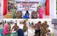 ‎Kapolres Kotamobagu dan Ketua Bhayangkari Hadiri Donor Darah HUT TNI ke-81