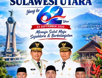 GPII Sulut Ucapkan Selamat HUT ke-62 Provinsi Sulut: Di Bawah Kepemimpinan YSK-Victor, Sulut Makin Hebat, Sejahtera dan Berkelanjutan