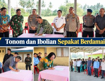 ‎Tonom–Ibolian Berdamai! TNI-Polri Perkuat Pengamanan, Konflik Tak Boleh Terulang