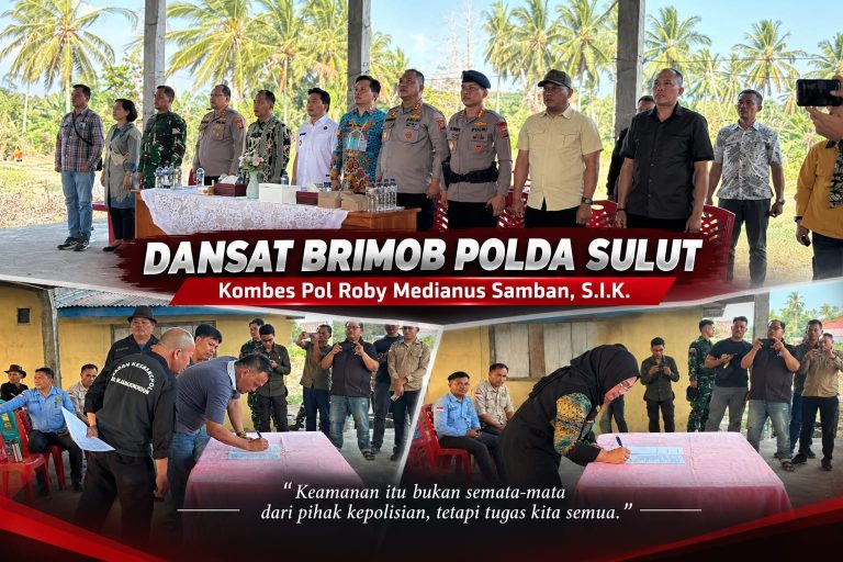 ‎Usai Damai Tonom–Ibolian, Dansat Brimob Tegas: Warga Diminta Tahan Diri dan Hormati Proses Hukum