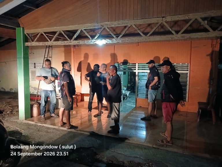 ‎URC Polres Bolmong Bergerak Tengah Malam, Cegah Balap Liar hingga Tawuran