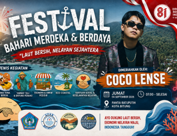 Laut Bersih, Nelayan Sejahtera Jadi Pesan Festival Bahari Batuputih