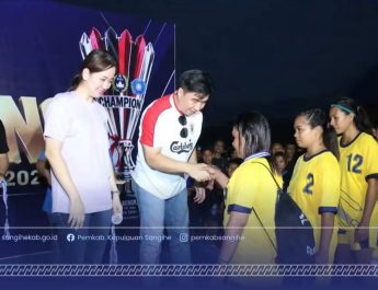 Sepak Bola Wanita Bergelora di Sangihe, Turnamen Piala Ketua TP-PKK Resmi Ditutup
