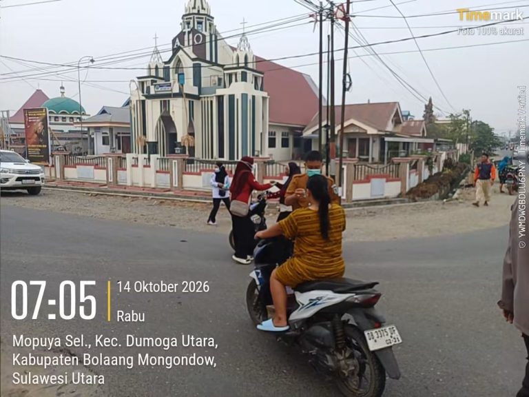 Karhutla Mengancam, 18 Puskesmas Bolmong Serentak Bagikan Masker
