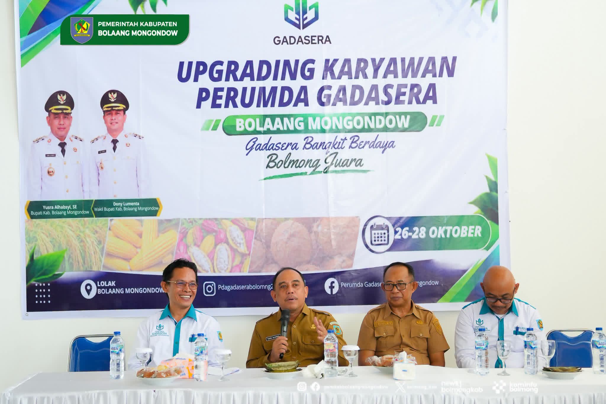Yusra Alhabsyi Pacu Kebangkitan Perumda Gadasera, Bidik Potensi Pertanian hingga Perikanan Bolmong