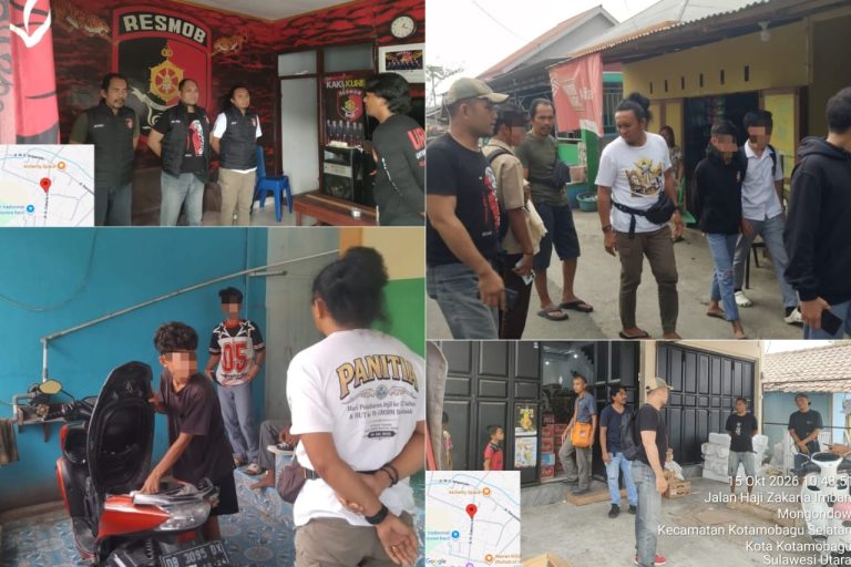 ‎Cegah Tawuran Pelajar hingga Backup Kasus Curanmor, URC Polres Kotamobagu Bergerak Tanpa Henti