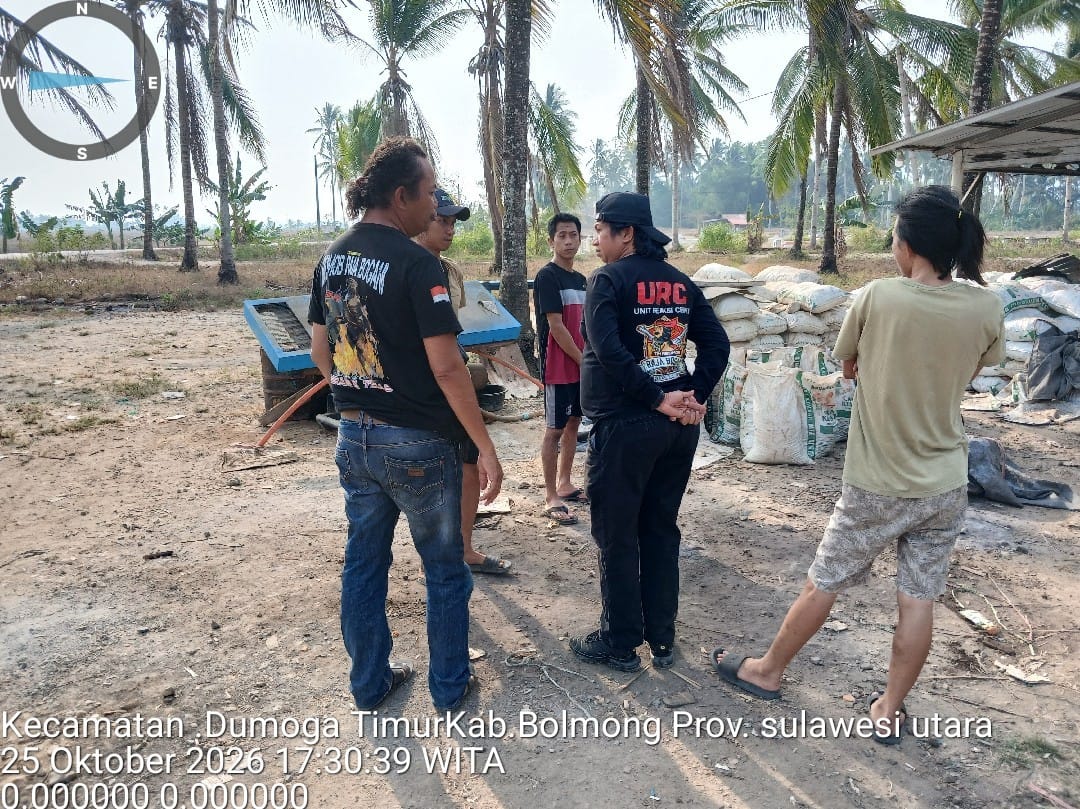 Cegah Kriminalitas, URC Resmob Polres Bolmong Intensifkan Patroli di Dumoga Timur