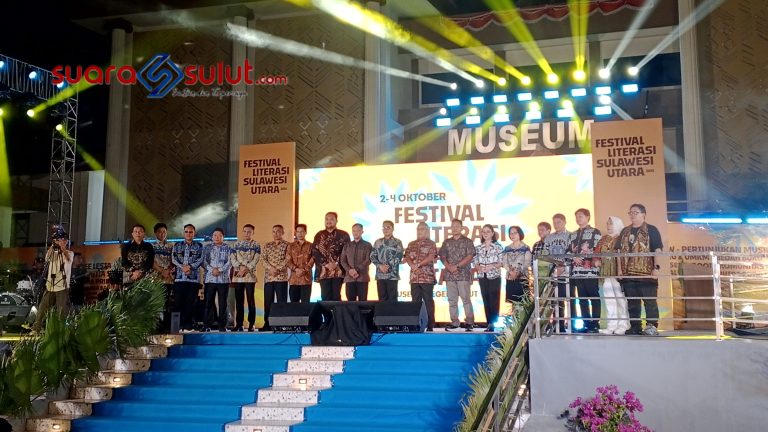 Gubernur Sulut Diwakili Tahlis Galang Buka Festival Literasi Sulut 2026: Literasi Bukan Sekadar Membaca, Tapi Sejarah Akar Budaya Bangsa