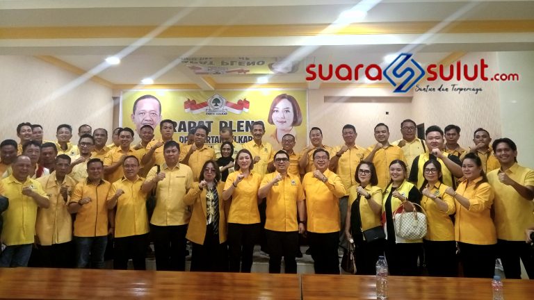 Golkar Sulut Baru Tancap Gas Capai Target Partai Gelar Rapat Pleno Perdana